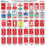 FBP04 On Discovering Fire Action Gas Leak Evacuation Step Guide