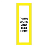 CC351J Yellow Frame Border Text Professional Words Choice Design