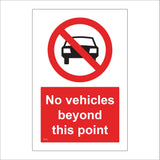 TR738 No Vehicles Beyond This Point