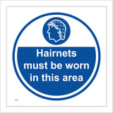 MA980 Hairnets Must Be Worn In This Area