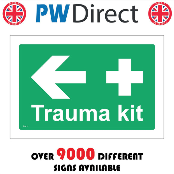 Trauma Kit Left Arrow First Aid Post – PWDirect