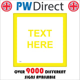 CC201J Yellow Text Words Choice Choose Bespoke Custom