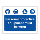 MB042 Personal Protective Equipment Must Be Worn
