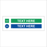 CC628 Text Words Logo Choice Choose Green Blue