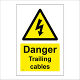WT524 Danger Trailing Cables