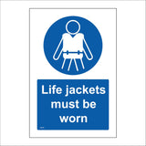 MA959 Life Jacket Must Be Worn