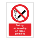 NS119 Strictly No Smoking On These Premises
