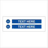 CC619 Text Words Design Individual Create Blue