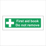 FS362 First Aid Book Do Not Remove