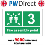 FS517 Fire Assembly Point 3