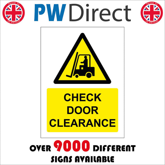 WT294 Check Door Clearance