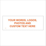 CC303E Words Text Orange Logo Custom Image Photo Design Choose
