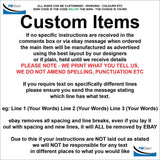 TS099 Toilets Urgent White On Blue Male Female