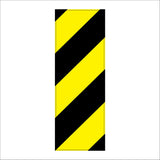 TR705 Chevron Black Yellow Road Safety Caution