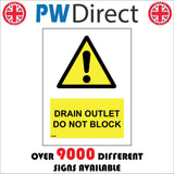 WT458 Drain Outlet Do Not Block