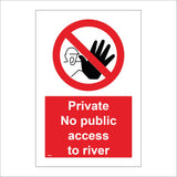 PR537 Private No Public Access To River