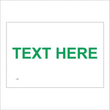 CC003C Text Here Green Text Words Custom Create Design