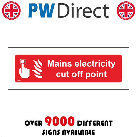 FI389 Mains Electricity Cut Off Point