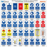 MB067 Protective Clothing Provided For Your Safety Must Be Worn