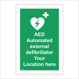 FS322 AED Defibrillator Your Location Choice Designated Area Custom