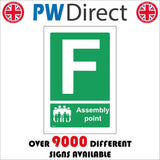 FS577 Fire Assembly Point F