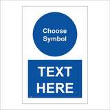 CC107B Choice Symbol Logo Design Create Custom Professional Blue