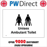 TS186 Unisex Ambulant Toilet