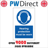 MA936 Hearing Protection Must Be Worn