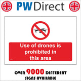 PR554 Use Of Drones Is Prohibited In This Area