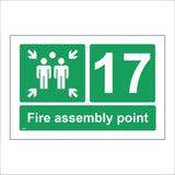 FS564 Fire Assembly Point 17