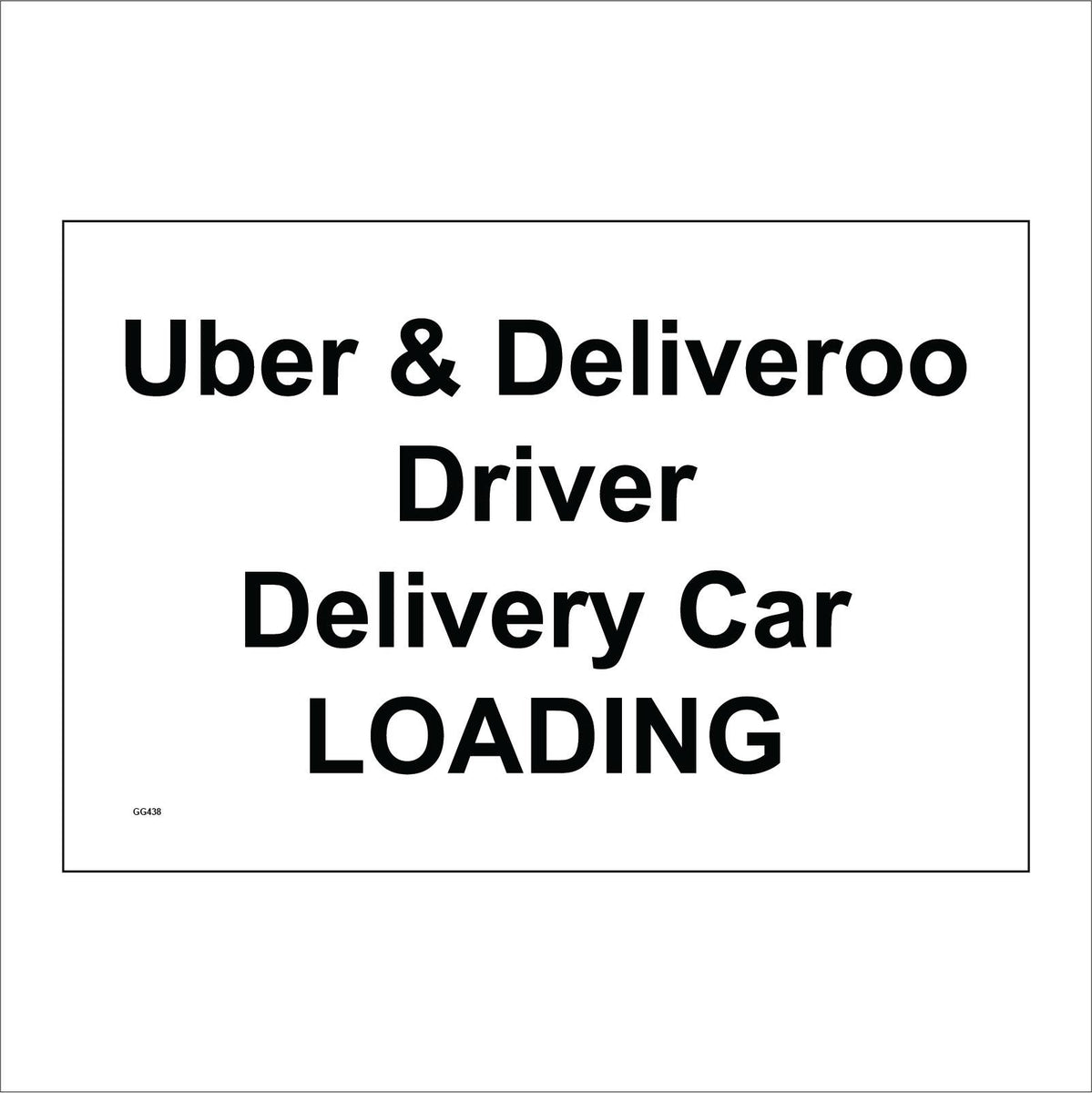 Uber & Deliveroo Driver Delivery Car Loading – PWDirect