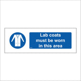 MB030 Lab Coats Must Be Worn In This Area