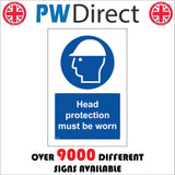 MA922 Head Protection Must Be Worn
