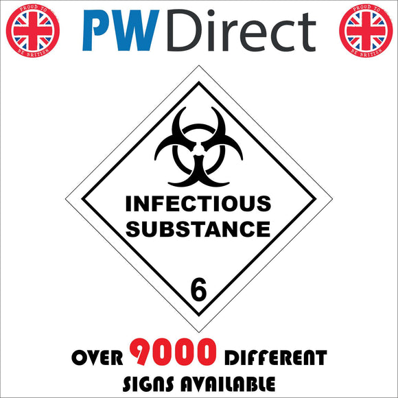 HA280 Infectious Substance 6 Disease Health Safety Biohazard