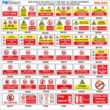 HU409 Sign Warning These Premises Are Under 24 Hour Surveillance