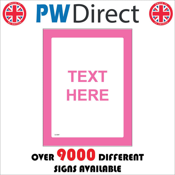 CC101F Text Choice Words Exclusive Custom Playful Pink