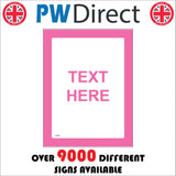 CC101F Text Choice Words Exclusive Custom Playful Pink