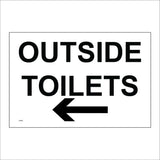 GG427 Outside Toilets Left Arrow
