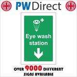 FS460 Eye Wash Station Down Arrow