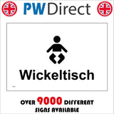TS189 Wickeltisch Baby Changing Table Station
