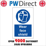 MB075 Wear Face Shield Covering