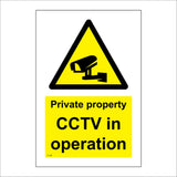 CT106 Private Property CCTV In Operation