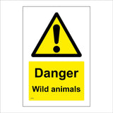 WT508 Danger Wild Animals