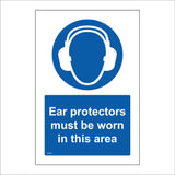 MA934 Ear Protectors Must Be Worn In This Area