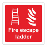 FI380 Fire Escape Ladder