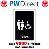 TS118 Toilets Male Female Wheelchair Accessible Urgent Bursting