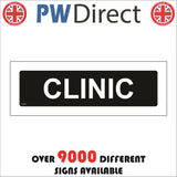 GG356 Clinic Appointment Medical Treatment Plaque