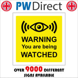 SE196 Warning You Are Being Watched