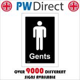 GG284 Gents Toilet Mens Boys Male
