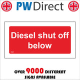 FI337 Diesel Shut Off Below Valve Switch Device Safety